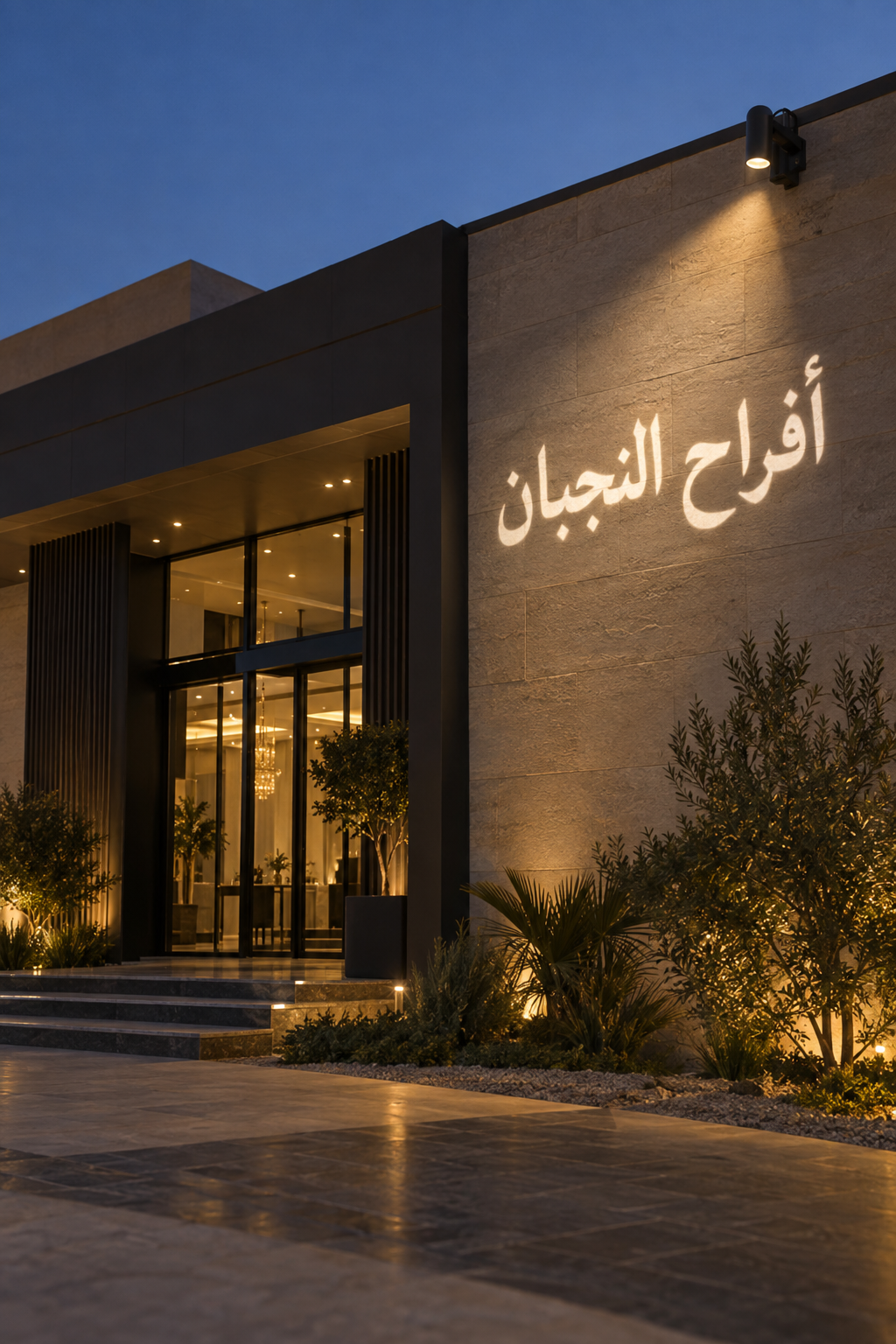 نموذج واقعي لمكتب أفراح النجبان